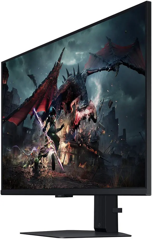 Alt view image 5 of 8 - SAMSUNG Odyssey G5 32" 180 Hz Fast IPS QHD FreeSync (AMD Adaptive Sync) 2560 x 1440 (2K) sRGB 99% Gaming Monitor w/ Height, Pivot, Swivel, Tilt Adjustable stand LS32DG502ENXZA