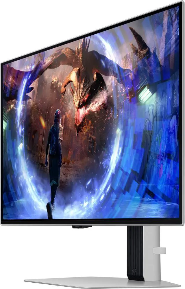 Alt view image 9 of 20 - Samsung 27" Odyssey QD-OLED G6 (G60SD) QHD 360Hz 0.03ms FreeSync Premium Pro Gaming Monitor with Sleek Metal Design - LS27DG602SNXZA