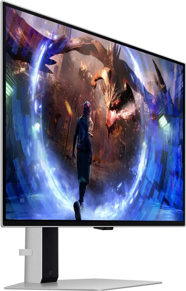 Alt view image 10 of 20 - Samsung 27" Odyssey QD-OLED G6 (G60SD) QHD 360Hz 0.03ms FreeSync Premium Pro Gaming Monitor with Sleek Metal Design - LS27DG602SNXZA