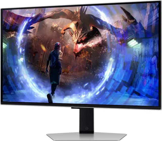 Alt view image 15 of 20 - Samsung 27" Odyssey QD-OLED G6 (G60SD) QHD 360Hz 0.03ms FreeSync Premium Pro Gaming Monitor with Sleek Metal Design - LS27DG602SNXZA