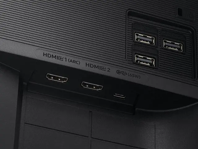 Alt view image 12 of 13 - SAMSUNG M7 32" 4K UHD 60Hz smart streaming monitor w/ speakers and USB-C LS32DM702UNXGO