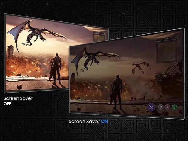 Alt view image 14 of 18 - Samsung 32" Odyssey G8 OLED 4K UHD 240Hz 0.03ms Smart Gaming Monitor Glare Free, G-Sync compatible with Sleek Metal Design -  LS32DG802SNXZA