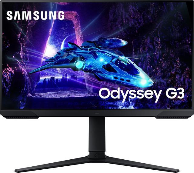 Main image of Samsung 24" Odyssey G3 (G30D) FHD 180Hz 1ms Gaming Monitor with Ergonomic Stand - LS24DG302ENXZA