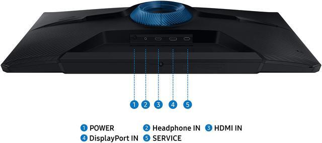Alt view image 7 of 10 - Samsung 32" Odyssey G3 (G30D) FHD 180Hz 1ms Gaming Monitor with Ergonomic Stand - LS32DG302ENXZA