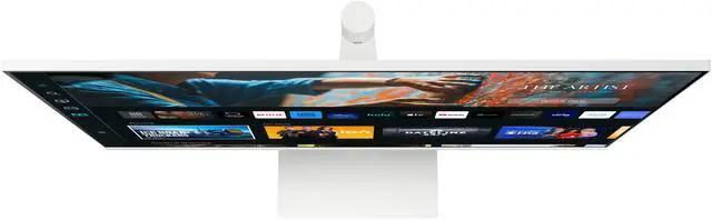 Alt view image 12 of 13 - Samsung 32" M70C Smart Monitor 4K UHD with Streaming TV USB-C and Ergonomic Stand - LS32CM701UNXZA
