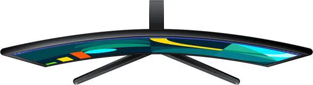 Alt view image 6 of 9 - Samsung 24" S3 (S36GD) FHD 100Hz Curved Monitor LS24D368GANXZA