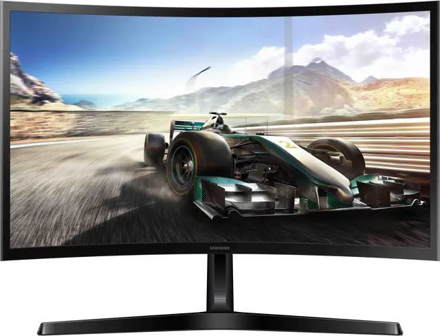 Alt view image 3 of 9 - Samsung 24" S3 (S36GD) FHD 100Hz Curved Monitor LS24D368GANXZA