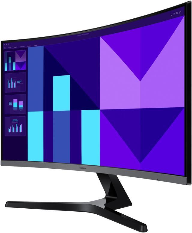 Alt view image 3 of 13 - SAMSUNG 27" 100 Hz VA FHD Monitor 4ms (GTG) 95% sRGB Curved S3 (S39GD)