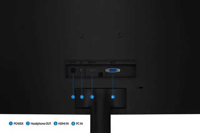 Alt view image 12 of 13 - SAMSUNG S3 32" Full HD 100Hz Built-in Speaker Curved Computer Monitor LS32D396GANXZA