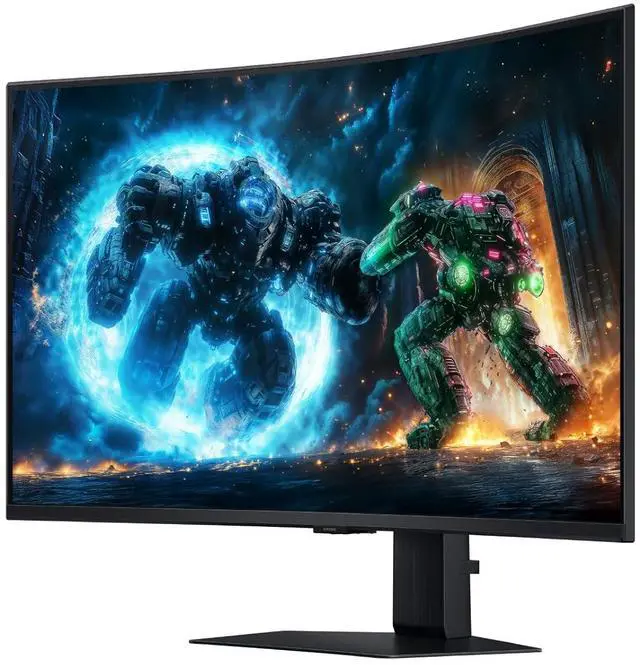 Alt view image 3 of 16 - SAMSUNG 37" 165 Hz 3840x2160 VA WUHD Curved Gaming Monitor FreeSync Premium Pro (AMD Adaptive Sync) sRGB 99% Odyssey G7 G75F LS37FG75DENXZA