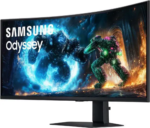 Alt view image 8 of 16 - SAMSUNG 40" Odyssey G7 G75F 5120 x 2160 WUHD 180Hz FreeSync Premium Pro Curved Gaming Monitor LS40FG75DENXZA