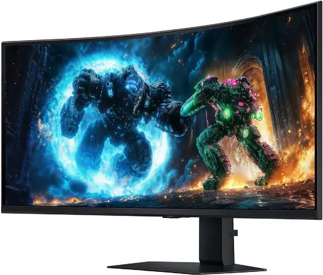 Alt view image 11 of 16 - SAMSUNG 40" Odyssey G7 G75F 5120 x 2160 WUHD 180Hz FreeSync Premium Pro Curved Gaming Monitor LS40FG75DENXZA