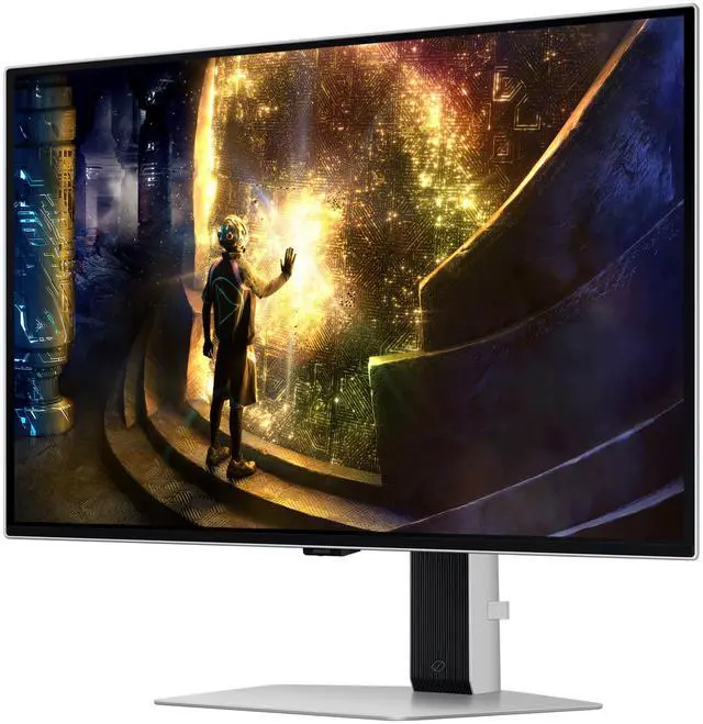 Alt view image 4 of 15 - SAMSUNG 27" Odyssey OLED G6 G61SD QHD Gaming Monitor with 0.03ms Response time, 240 Hz, G-Sync Compatibility, Dynamic Cooling, LS27DG612SNXZA, Silver