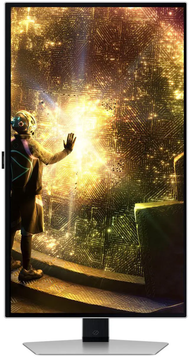 Alt view image 6 of 15 - SAMSUNG 27" Odyssey OLED G6 G61SD QHD Gaming Monitor with 0.03ms Response time, 240 Hz, G-Sync Compatibility, Dynamic Cooling, LS27DG612SNXZA, Silver