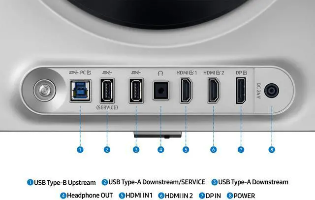 Alt view image 15 of 15 - SAMSUNG 27" Odyssey OLED G6 G61SD QHD Gaming Monitor with 0.03ms Response time, 240 Hz, G-Sync Compatibility, Dynamic Cooling, LS27DG612SNXZA, Silver