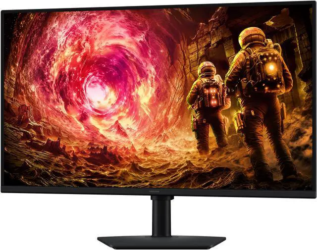 Alt view image 17 of 18 - SAMSUNG 32"Odyssey G5 G50F QHD Fast IPS 180Hz G-Sync Compatible Gaming Monitor,1ms, HDR10, Ergonomic Stand, tilts, LS32FG502ENXZA