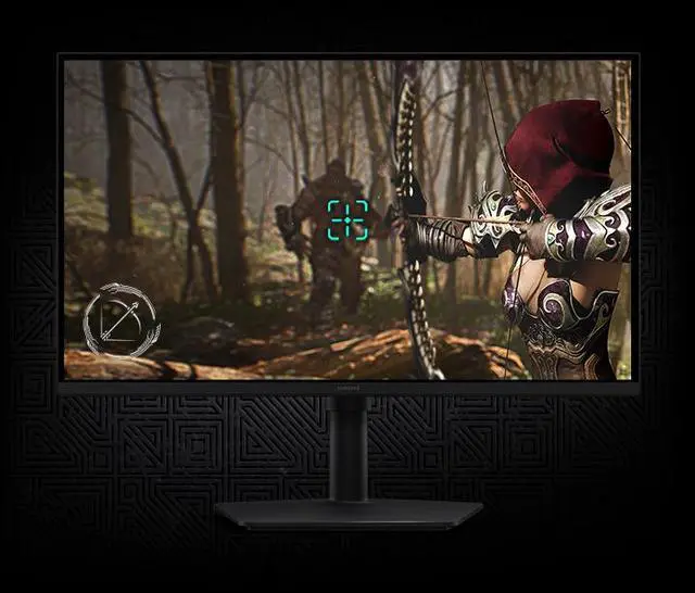 Alt view image 9 of 18 - SAMSUNG 32"Odyssey G5 G50F QHD Fast IPS 180Hz G-Sync Compatible Gaming Monitor,1ms, HDR10, Ergonomic Stand, tilts, LS32FG502ENXZA