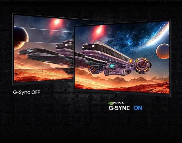 Alt view image 12 of 18 - SAMSUNG 32"Odyssey G5 G50F QHD Fast IPS 180Hz G-Sync Compatible Gaming Monitor,1ms, HDR10, Ergonomic Stand, tilts, LS32FG502ENXZA