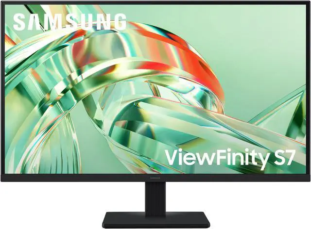 Alt view image 2 of 9 - Samsung ViewFinity S7 (S71H) 32" 4K UHD (3840 x 2160) IPS Monitor, HDR10, 60Hz, HDMI, DisplayPort, Height Adjustable Stand, LS32H710EANXZA