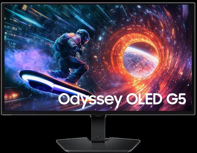 Main image of Samsung 27" Odyssey OLED G5 G50SF QHD 180Hz Gaming Monitor