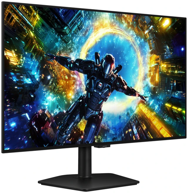 Alt view image 2 of 16 - SAMSUNG ODYSSEY OLED G7(G73SH) 32" Dual Mode UHD 4K 165Hz/Full HD 330Hz, AMD FreeSync Premium Pro & G-SYNC Compatible HDR400 OLED Gaming Computer Monitor with Height Adjustable, Swivel, Pivot & Tilt Stand, LS32HG730SNXZA