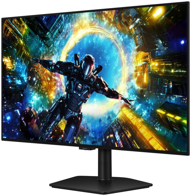 Alt view image 3 of 16 - SAMSUNG ODYSSEY OLED G7(G73SH) 32" Dual Mode UHD 4K 165Hz/Full HD 330Hz, AMD FreeSync Premium Pro & G-SYNC Compatible HDR400 OLED Gaming Computer Monitor with Height Adjustable, Swivel, Pivot & Tilt Stand, LS32HG730SNXZA