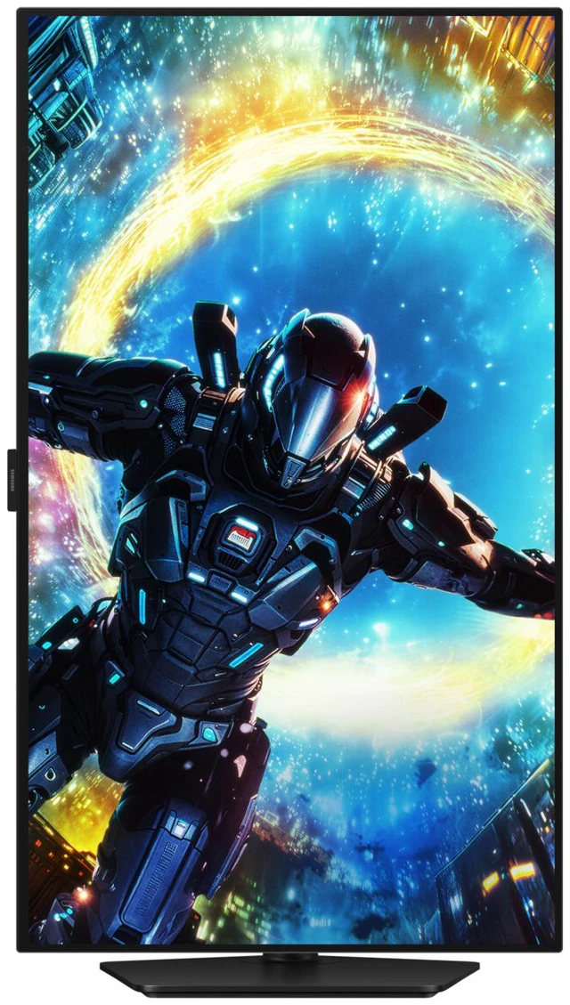 Alt view image 13 of 16 - SAMSUNG ODYSSEY OLED G7(G73SH) 32" Dual Mode UHD 4K 165Hz/Full HD 330Hz, AMD FreeSync Premium Pro & G-SYNC Compatible HDR400 OLED Gaming Computer Monitor with Height Adjustable, Swivel, Pivot & Tilt Stand, LS32HG730SNXZA