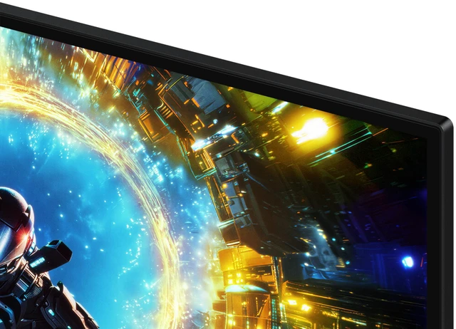 Alt view image 15 of 16 - SAMSUNG ODYSSEY OLED G7(G73SH) 32" Dual Mode UHD 4K 165Hz/Full HD 330Hz, AMD FreeSync Premium Pro & G-SYNC Compatible HDR400 OLED Gaming Computer Monitor with Height Adjustable, Swivel, Pivot & Tilt Stand, LS32HG730SNXZA