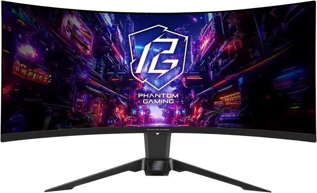 Main image of ASRock Phantom Gaming 34" 180 Hz VA WQHD Gaming Monitor FreeSync Premium (AMD Adaptive Sync) 123% sRGB / 94% DCI-P3 PG34QRT2B