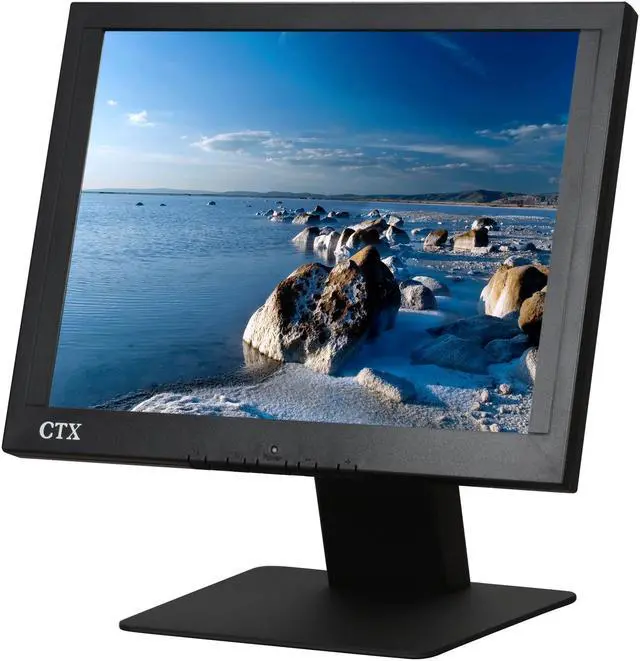 Main image of CTX PV5931TR Black 15" USB 5-wire Resistive Touchscreen Monitor 300 cd/m2 500:1 Built-in Speakers