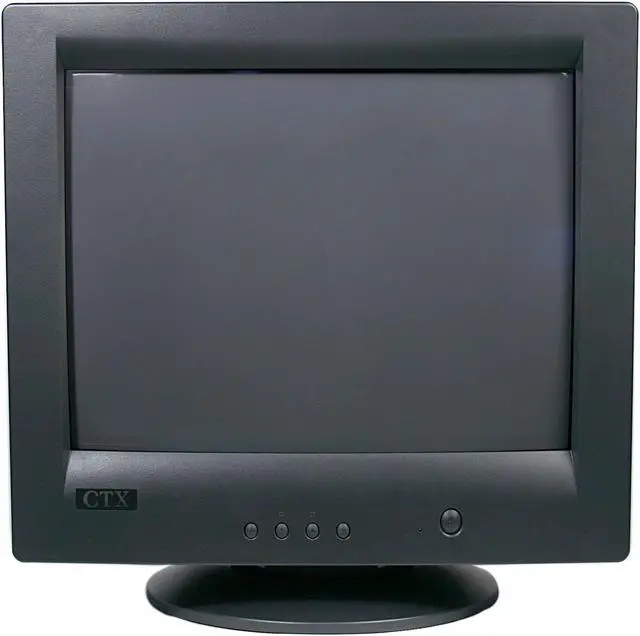 Alt view image 2 of 5 - CTX VL700B Black 17" CRT Monitor 0.27mm Dot Pitch D-Sub