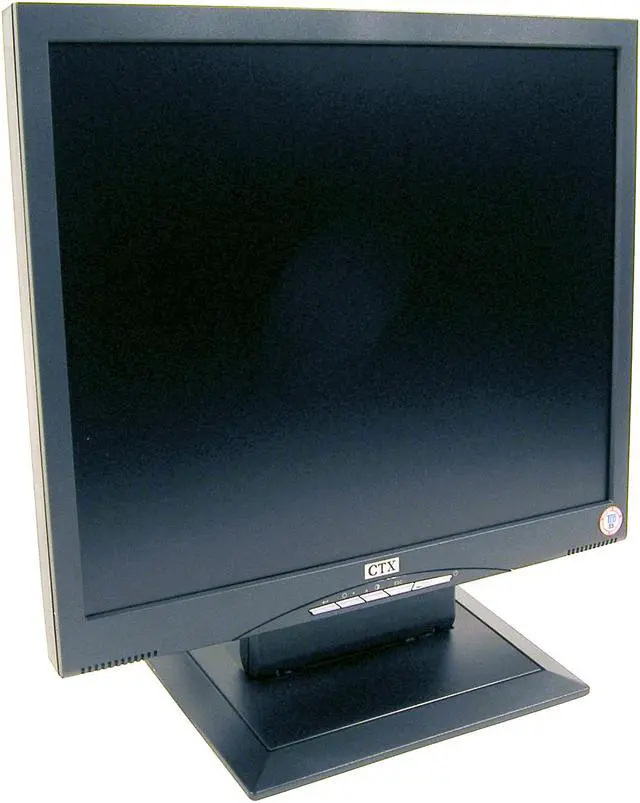 Alt view image 2 of 8 - CTX 17" Active Matrix, TFT LCD SXGA LCD Monitor 16 ms S761