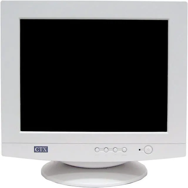 Alt view image 3 of 6 - CTX EX701F Beige 17" CRT Monitor 0.25mm Diagonal Dot Pitch (0.20mm Horizontal Dot Pitch) Dot Pitch D-Sub
