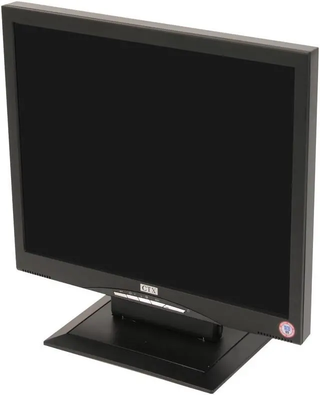 Alt view image 3 of 9 - CTX 17" Active Matrix, TFT LCD SXGA LCD Monitor 16 ms S761A