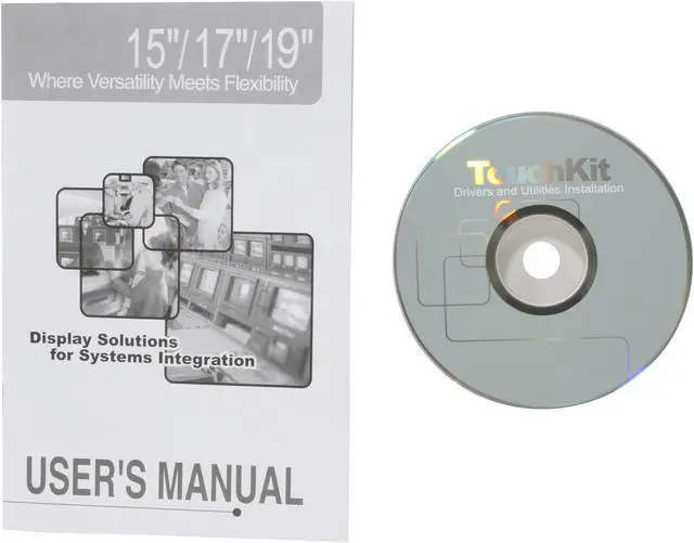 Alt view image 13 of 14 - GVision P17BH-AB-459G 17" Point of Sale Touch Screen Monitor with Resistive Touch - Black