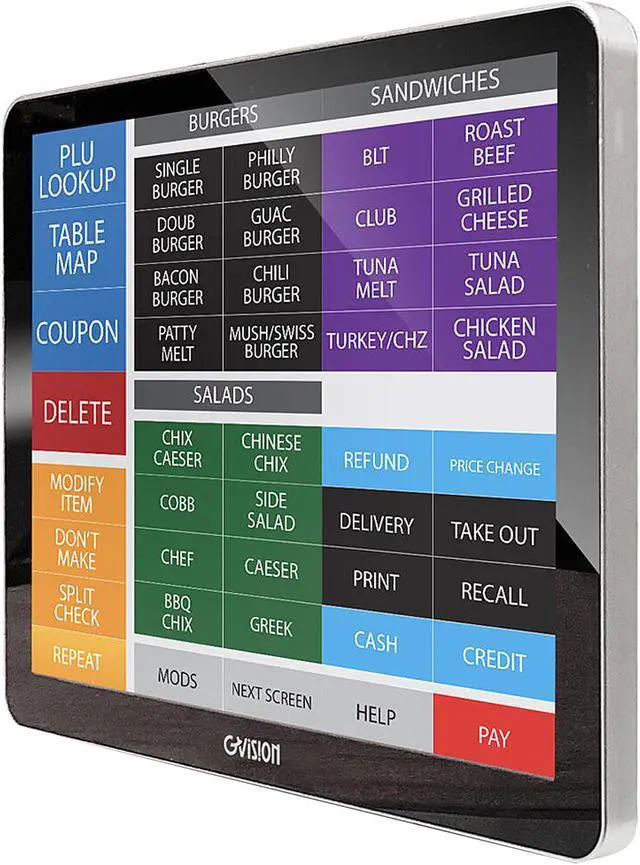 Alt view image 2 of 2 - GVISION D10ZJ-O2-K5P0 10.1" USB Type-B Projected Capacitive Touchscreen Monitor 350 cd/m2 800:1