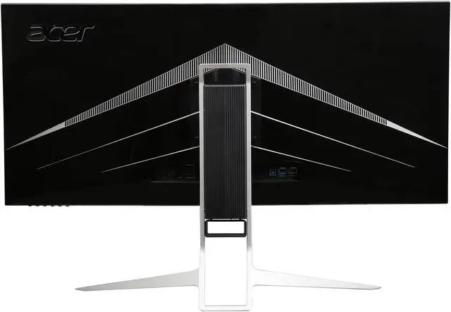 Alt view image 5 of 7 - Acer XR341CK bmijpphz Black 34", 21:9 WQHD Curved , 3440 x 1440 LED IPS Monitor, Adaptive-Sync( Free-Sync) with DTS Sound Speakers, USB 3.0, HDMI, MHL, Display Port