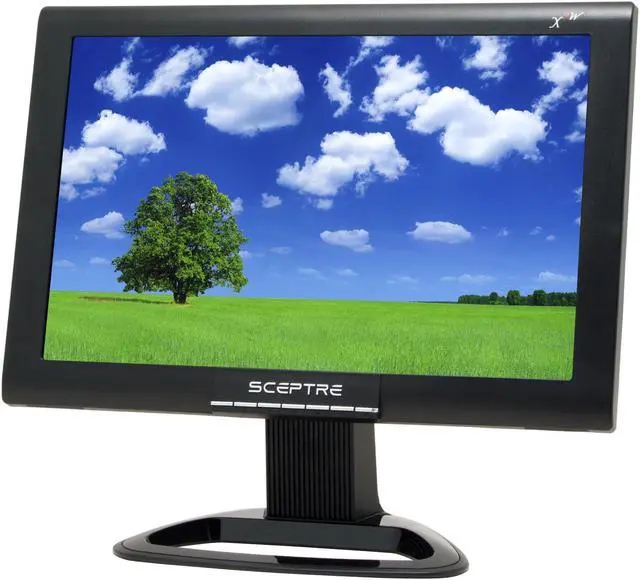 Main image of SCEPTRE X9WG-NagaV Black 19" 8ms Widescreen HD Ready LCD Monitor 300 cd/m2 700:1, US Warranty