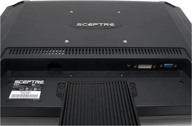 Alt view image 7 of 9 - SCEPTRE X9WG-NagaV Black 19" 8ms Widescreen HD Ready LCD Monitor 300 cd/m2 700:1, US Warranty
