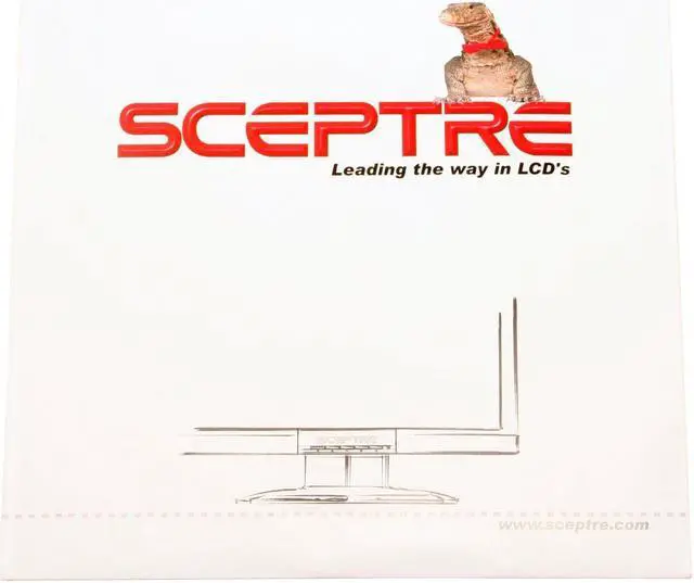 Alt view image 10 of 11 - SCEPTRE X20WC-Gamer Black 20.1" 5ms Widescreen Glare HD (HDCP) LCD Monitor 300 cd/m2 800:1, US Warranty