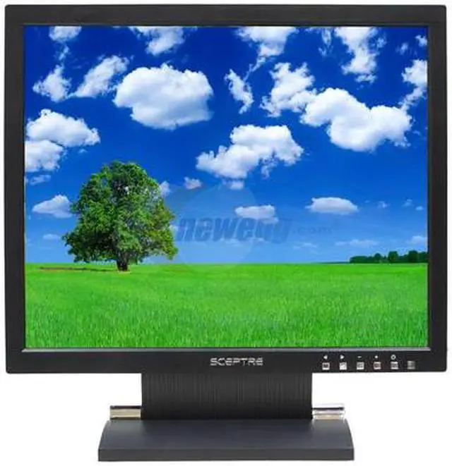Alt view image 2 of 8 - SCEPTRE X7G-NagaVI Black 17" 8ms LCD Monitor 300 cd/m2 500:1, US Warranty