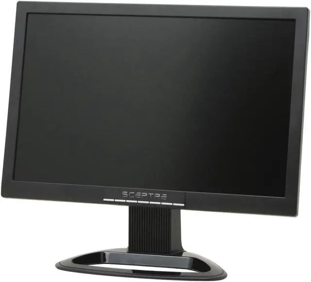Alt view image 2 of 10 - SCEPTRE X20WG-Naga Black 20.1" 5ms (GTG) Widescreen LCD Monitor 300 cd/m2 1,000:1, US Warranty
