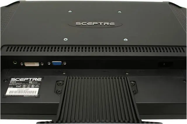 Alt view image 7 of 10 - SCEPTRE X20WG-Naga Black 20.1" 5ms (GTG) Widescreen LCD Monitor 300 cd/m2 1,000:1, US Warranty