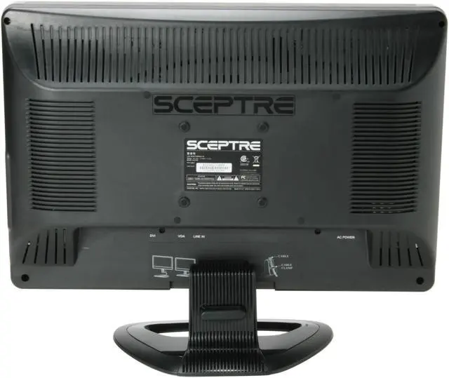 Alt view image 7 of 12 - SCEPTRE X23WG-1080P Black 23" 8ms Widescreen LCD Monitor 500 cd/m2 1000:1 Built in Speakers, US Warranty