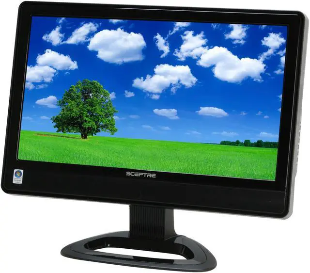Main image of SCEPTRE X23WG-1080P Black 23" 8ms Widescreen LCD Monitor 500 cd/m2 1000:1 Built in Speakers, US Warranty