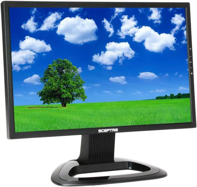 Alt view image 3 of 11 - SCEPTRE X22WG-1080P Black 22" 2ms(GTG) Widescreen LCD Monitor 300 cd/m2 2000:1, US Warranty