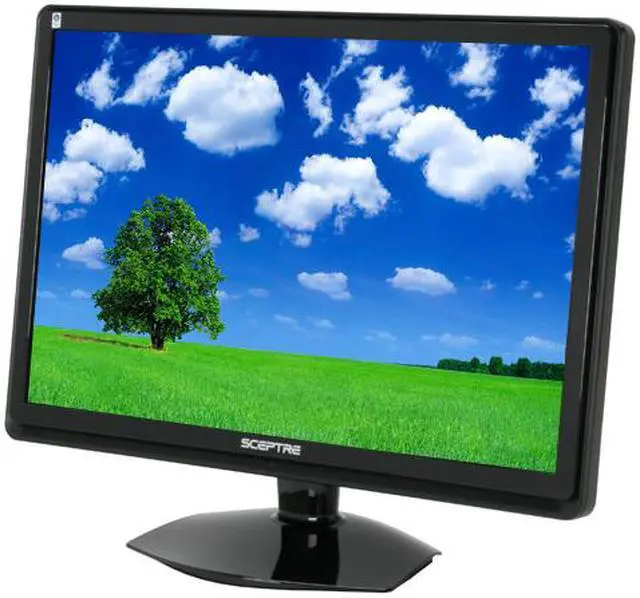 Main image of SCEPTRE X24WG-1080P Black 24" 2ms Widescreen LCD Monitor 300 cd/m2 4000:1 w/ Built in Speakers & HDCP Support, US Warranty