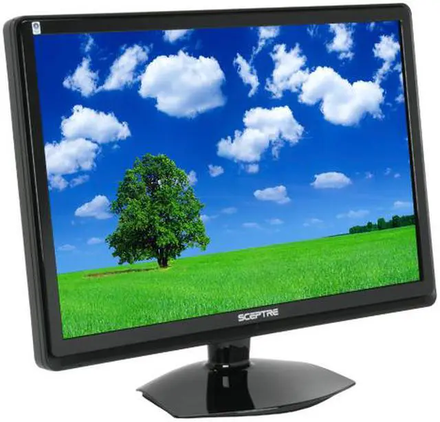 Alt view image 3 of 12 - SCEPTRE X24WG-1080P Black 24" 2ms Widescreen LCD Monitor 300 cd/m2 4000:1 w/ Built in Speakers & HDCP Support, US Warranty