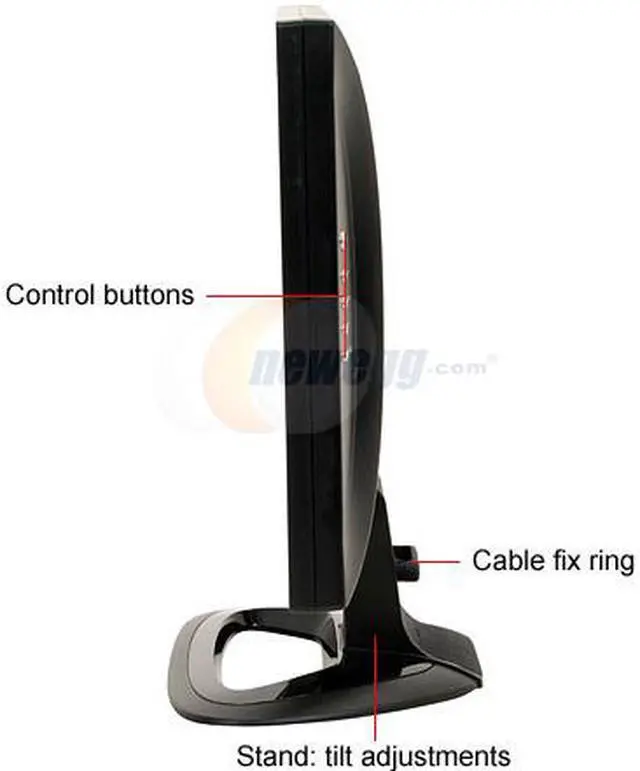 Alt view image 6 of 12 - SCEPTRE X22HG-Naga Black 22" 2ms(GTG) Widescreen LCD Monitor 300 cd/m2 2000:1  (DCR), US Warranty