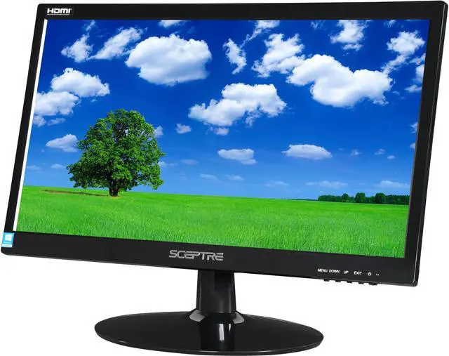 Main image of Sceptre E205W-1600 20" 1600 x 900 HD+ Resolution 75Hz 5ms 2xHDMI VGA Built-in Speakers Ultra Thin LED Backlit LCD Monitor